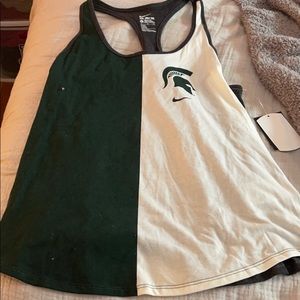 New with tags Michigan state university tank top